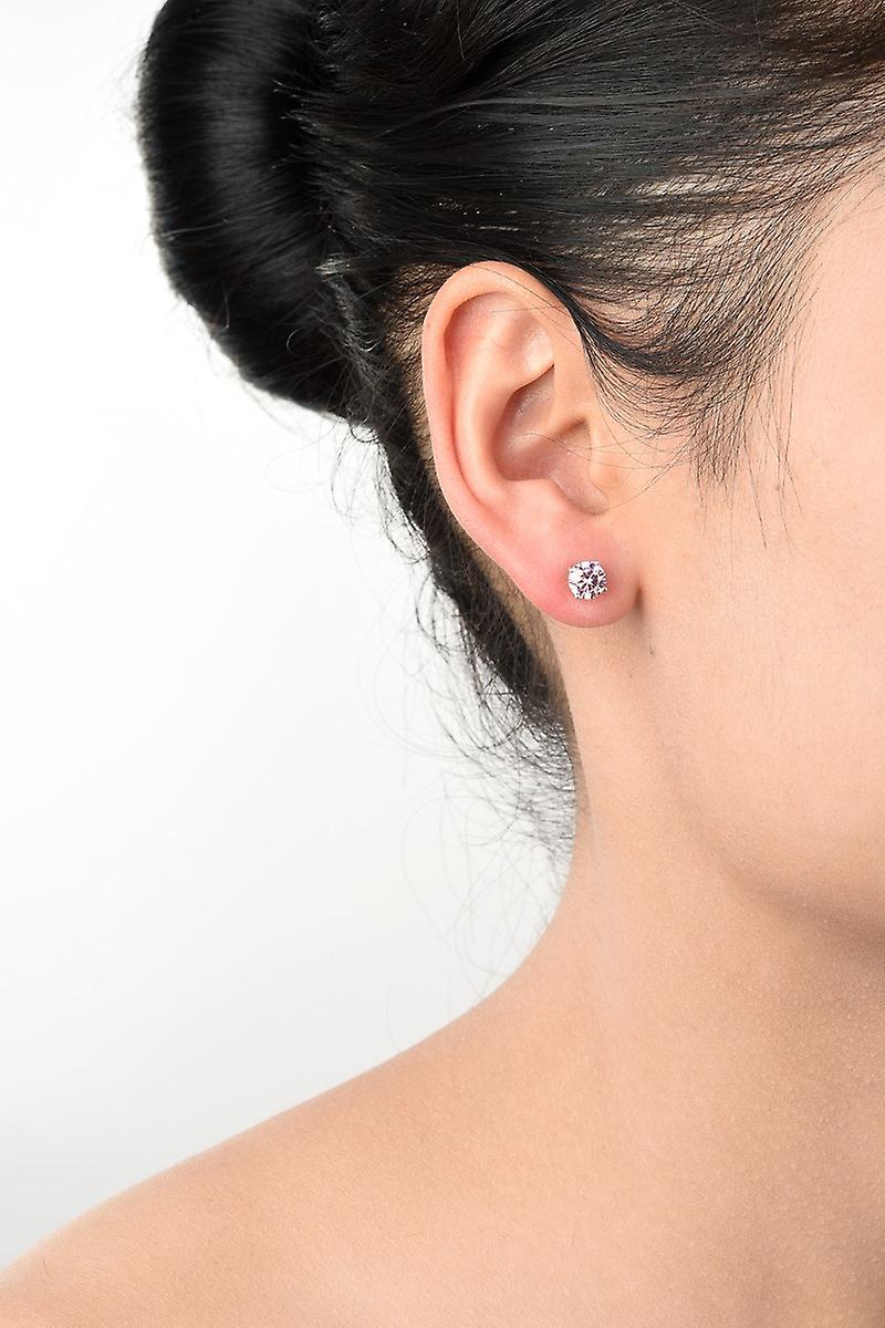 925 Sterling Silver Heart Solitaire Pendant Necklace