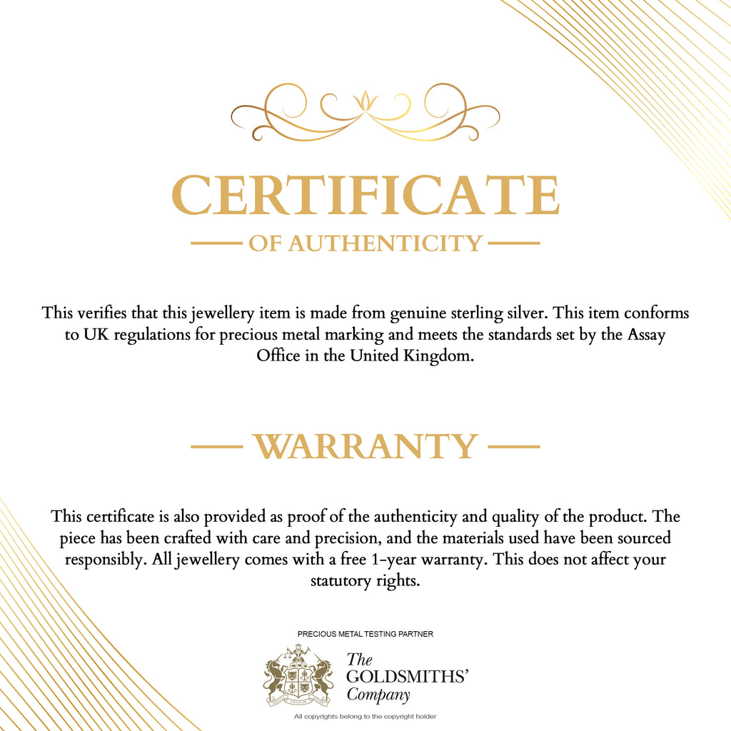 a certificate of authenticity from a company