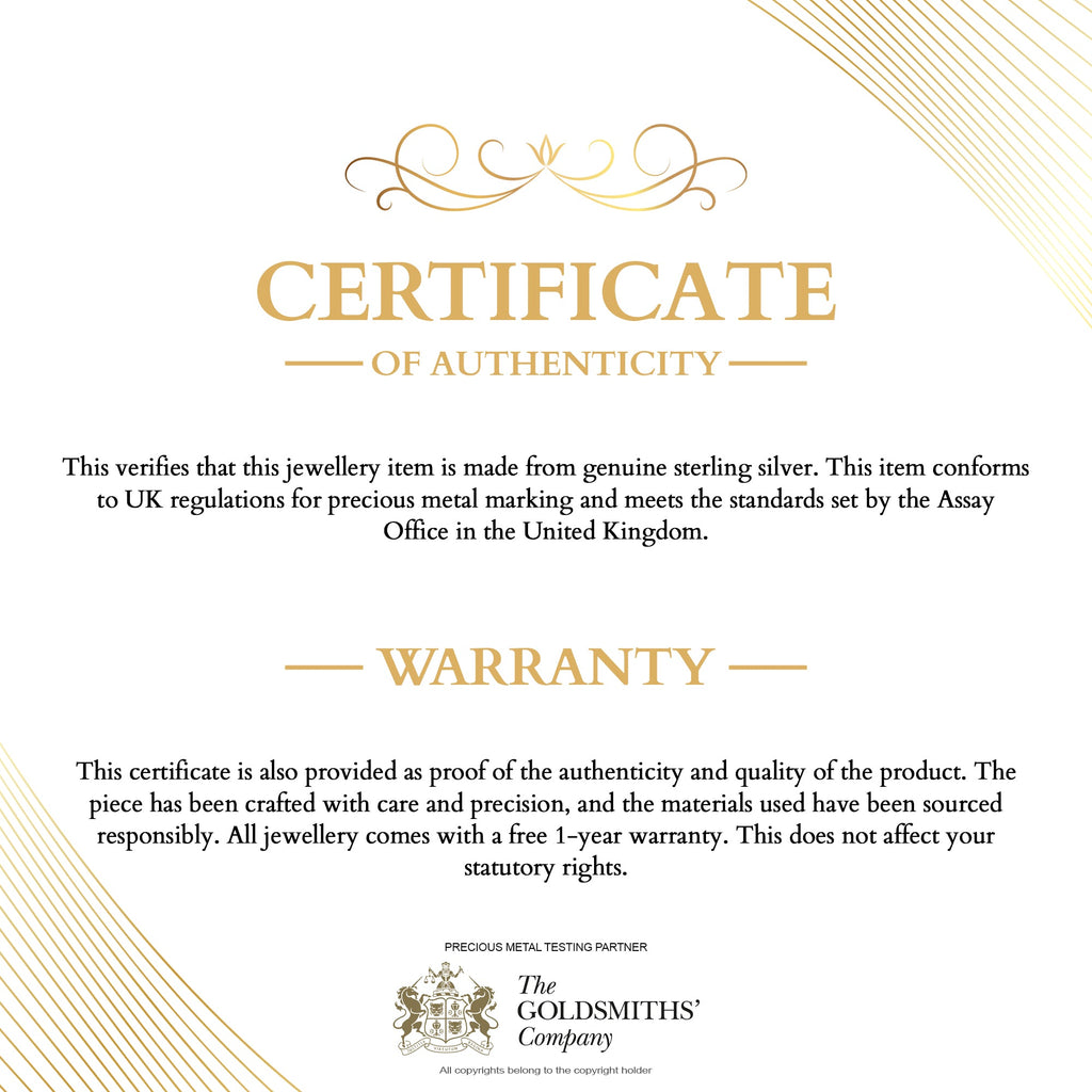 a certificate of authenticity from a company