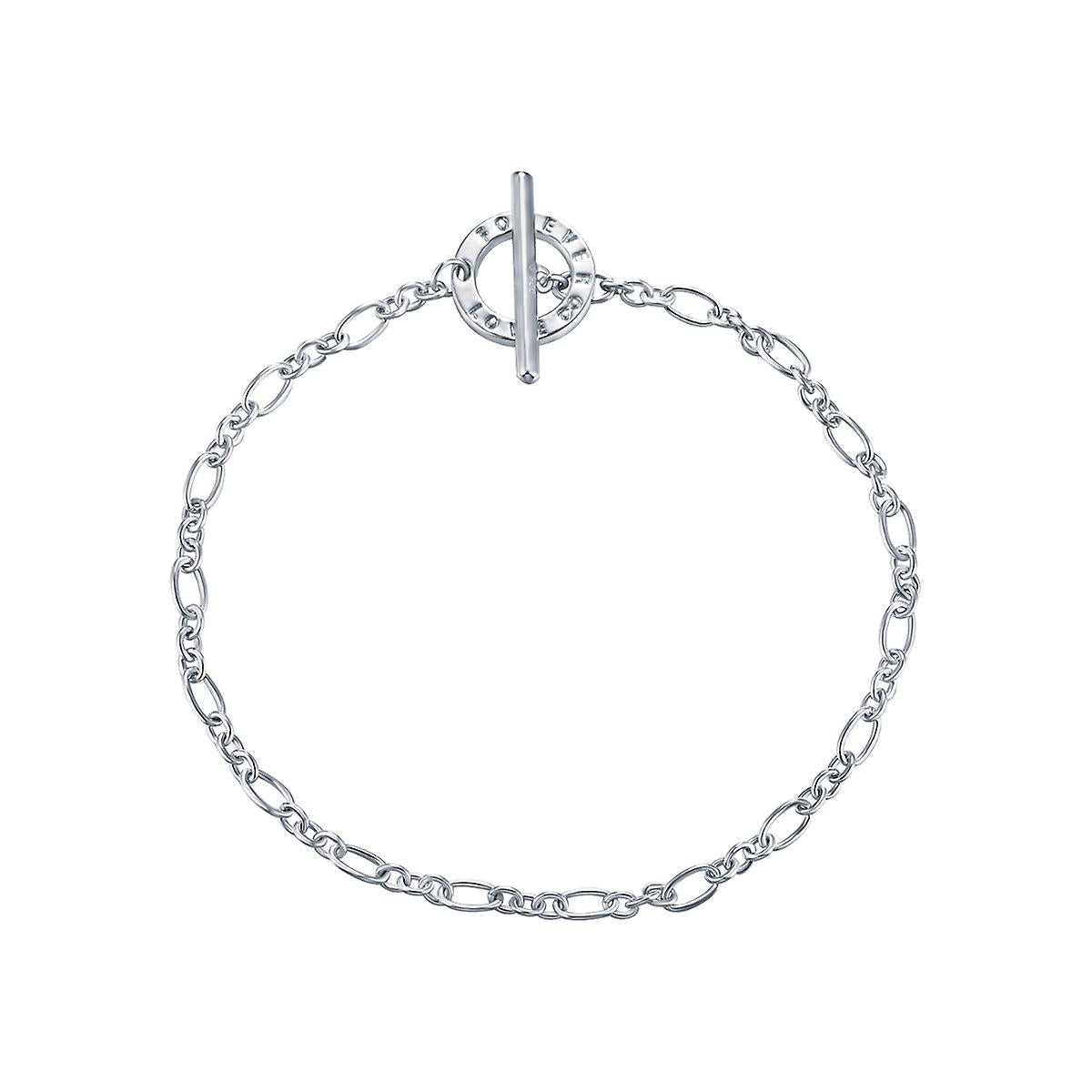 New Curb Chain Forever Love Bracelet