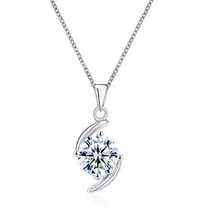 925 Sterling Silver Brilliant Aaaaa Cz Jewellery Set