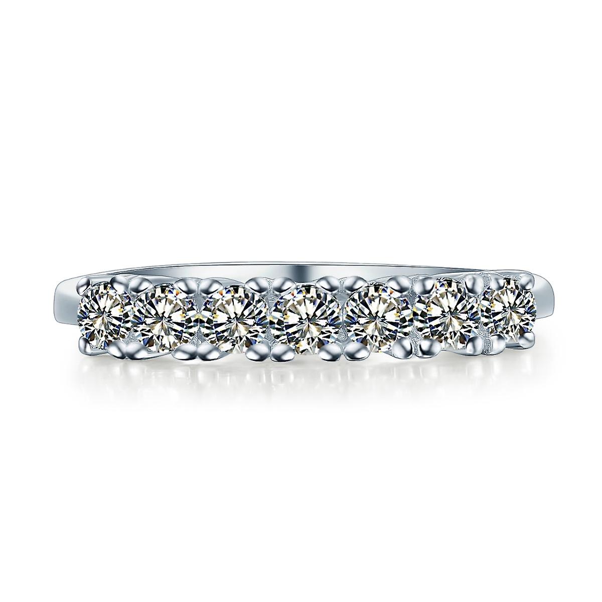 925 Sterling Silver Eternity Wedding Ring
