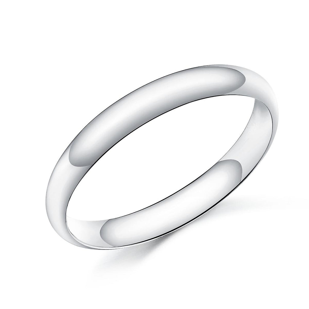 Sterling Silver Engagement Ring and Wedding Ring Set